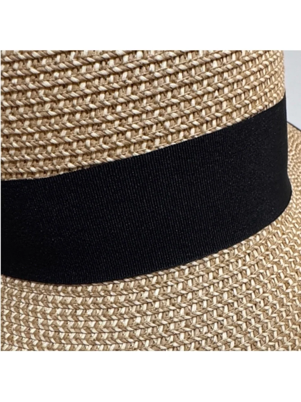 Tory Burch✨ Tan and black Sun Hat one size UPF 50+ - Picture 3 of 15